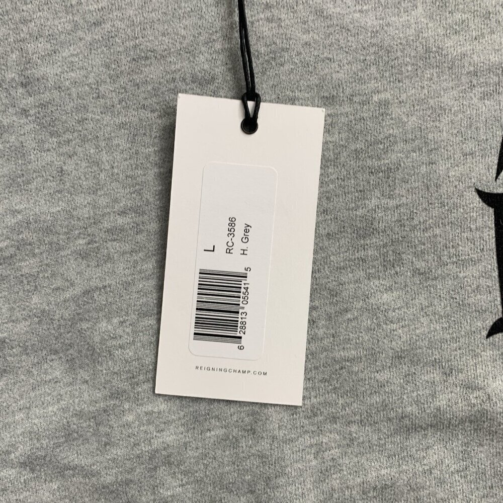 Reigning Champ x Top Dawg Ent Sweatshirt Mens Large Gray Pullover Sweater Cotton - Picture 6 of 12